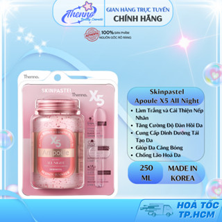  Serum Retinol Cấp Ẩm Trẻ Hóa Da Skinpastel Retinol Booster Apoule X5 All Night 250ml Hàn Quốc 