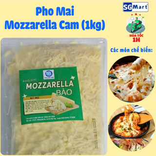Phô Mai Mozzarella - Pho Mai Mozzarella - Phô Mai Kéo Sợi 1Kg {Ship 1H HCM}