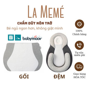Gối Chống Trào Ngược Và Đệm Ngủ Đúng Tư Thế Cho Bé - Chống Méo Đầu - Giúp Bé Ngủ Ngoan