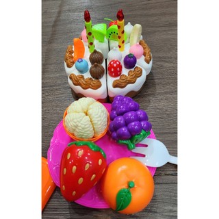 Đồ Chơi Cắt Bánh Sinh Nhật 32 Chi Tiết Kèm Quả Cho Bé