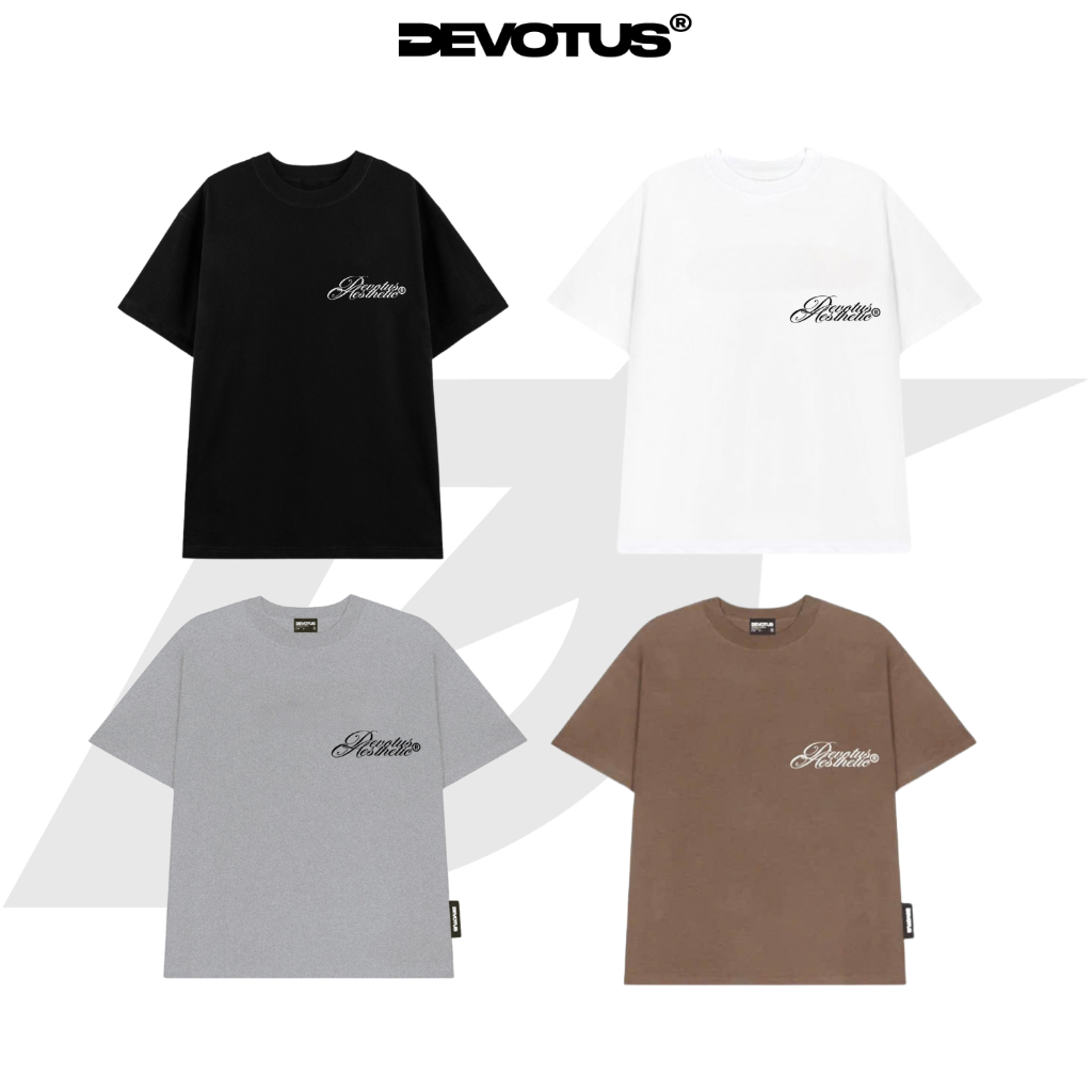 Áo thun form Oversize Local Brand Unisex Devotus Premium 100% Cotton 260gsm - BASIC S01 OVER
