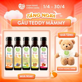 Dầu ăn dặm bổ não Mămmy 100ml bổ sung DHA, Omega 3 bé từ 6 tháng giúp phát triển não bộ, thông minh