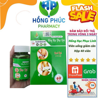Viên uống giảm cân Hồng hạc Phục Linh hỗ trợ giảm mỡ đùi mỡ bụng nhanh cấp tốc an toàn cơ địa khó giảm a