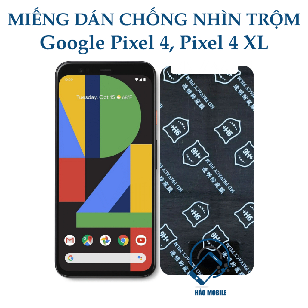 Dán chống nhìn trộm Google Pixel 4, Pixel 4 XL (Pixel 4XL) - Dán cường lực dẻo nano