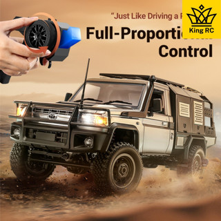  Xe Ô tô Điều Khiển Từ Xa TOYOTA LC79 MN82S Bản Độ Offroad 2 Cầu Điều Tốc Servo Hàng New 100% KINGRC 