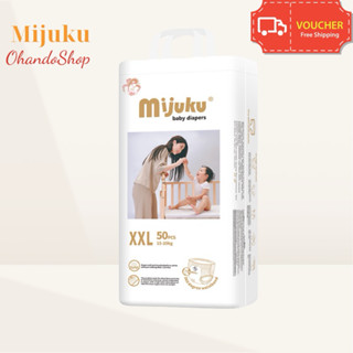 Bỉm Mijuku 50 miếng(1bịch) Cho Bé 3-32kg