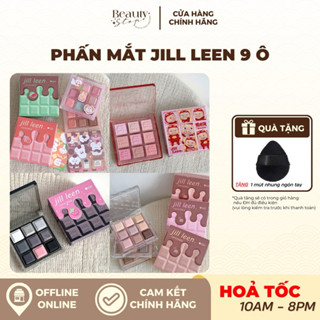 [FULL 7 MÀU MỚI NHẤT] Bảng Phấn Mắt 9 Ô JILL LEEN Dòng Socola Lì Mịn Lâu Trôi (7 Bảng Màu)