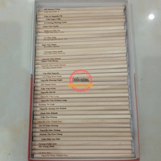 Combo 5 Bút chì mộc HB khắc tên