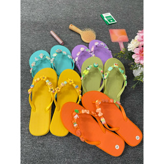 Dép kẹp xỏ ngón nữ đính charm Big size mẫu mới