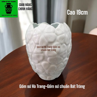 Lọ hoa 3 D gốm sứ Bát Tràng