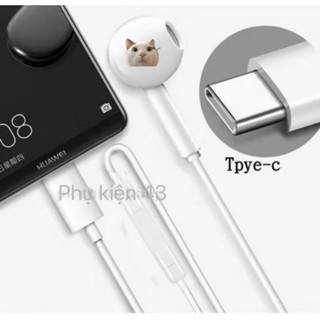  Tai nghe chân dẹp Tpye C cho dòng 15 16  17 và Điện Thoại Đời mới - Phụ Kiện sạc 43 