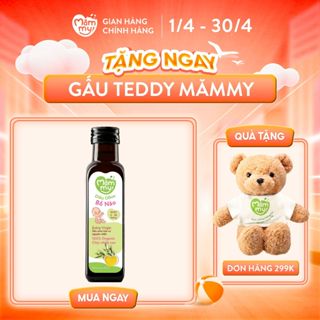 Dầu Olive bổ não Mămmy cho trẻ ăn dặm, hữu cơ nguyên chất chai 100ml