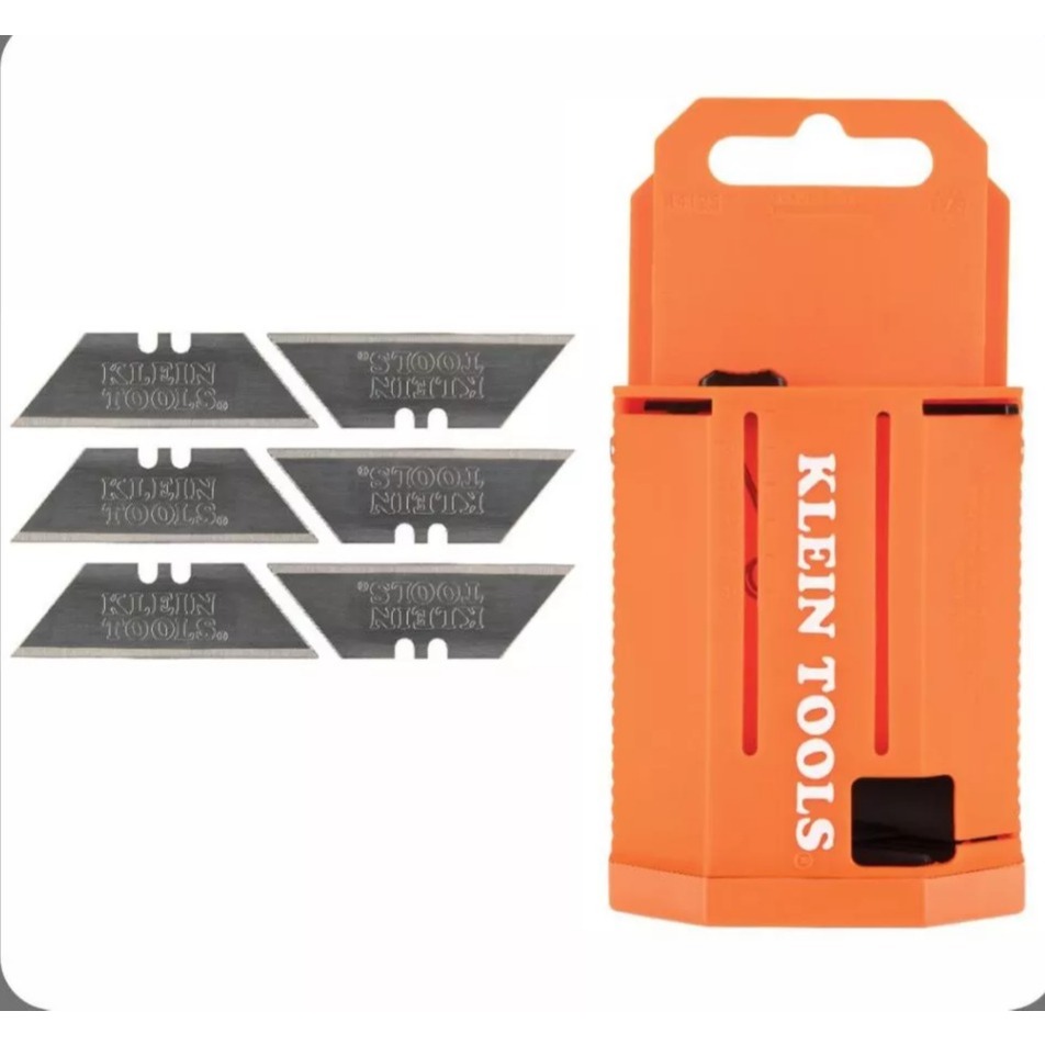 Lưỡi Dao Đa Năng Klein Tools - Hộp 50 Cái, Model 44125, Đa Năng Rọc Cáp, Cắt Thạch Cao, Cắt Dây