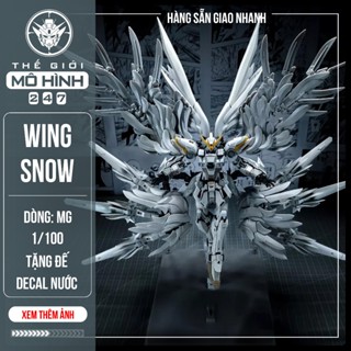   Tặng đế + Decal nước  Mô Hình Lắp Ráp MG Daban 8827 Wing Snow White Prelude 1 100 