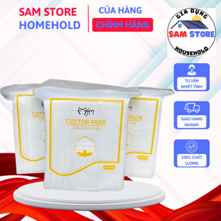 Bông tẩy trang Lameila 222 miếng chính hãng 100% cotton tự nhiên