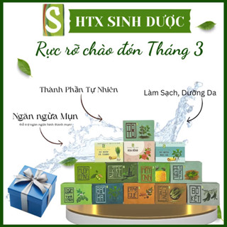 Xà bông sinh dược, xà phòng dưỡng da, ngừa mụn, làm sạch da HTX Sinh Dược
