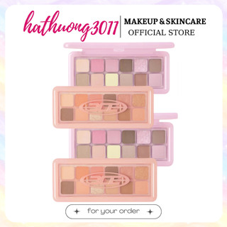   Tem Phụ Trung  Bảng Mắt 12 Ô 3ce New Take Eyeshadow Palette  Motion Frame- Raw Neutrals- Creative Filter- Pink Journey  