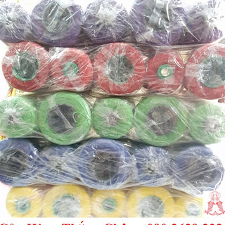 Chỉ May Bao PE (Nhiều Màu) - 1 Cuộn Chỉ May (Bao Gạo, Đường, Xi Măng, Cột Thịt, Giăng Dây, Máy May Bao, ...)