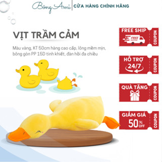  Vịt trầm cảm 1m2 gấu bông ngỗng dễ thương thú nhồi bông cho bé size 50cm  1M2 