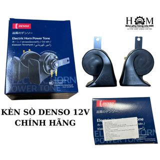   HÀNG CHÍNH HÃNG 100%  Còi sên   Kèn sò DENSO 12V  MADE IN INDONESIA  - LẮP MỌI DÒNG XE DU LỊCH 