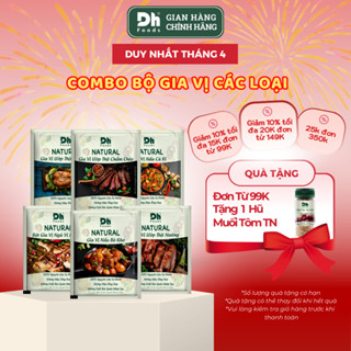 Natural Gia Vị Nấu Ướp Dh Foods - Gia Vị Ngũ Hương, Nấu Cà Ri, Ướp Thịt Nướng/Chẩm Chéo/Mắc Mật, Bò Kho
