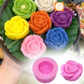 Khuôn silicon hoa hồng đại 9cm làm rau câu 3D, sà phòng thơm, nhấn xôi hoa