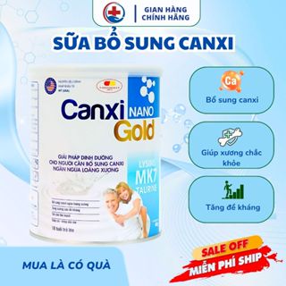 Combo Sữa NANO CANXI GOLD Chính Hãng_Bổ Sung Canxi_Ngừa Loãng Xương_Tốt Cho Tim Mạch Chính Hãng Japa Kids