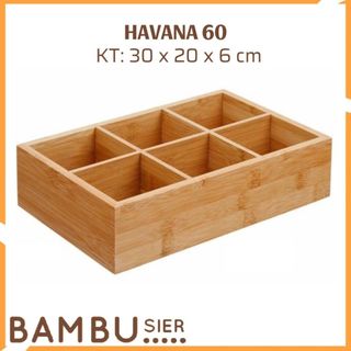 Khay tre đựng đồ đa năng tiện ích
