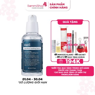 Tinh chất dưỡng ẩm Klairs Rich Moist Soothing Serum