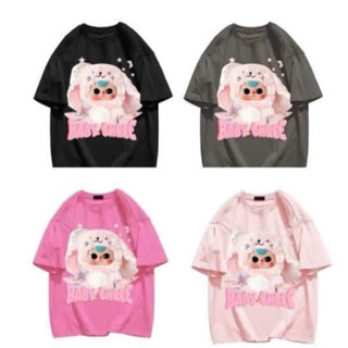 Áo Thun Bé Gái Baby Three V2  Size Đại Từ 8Kg - 65Kg - Chất Cotton Mềm Mịn Thoáng Mát Mặc Hè - Áo Phông Trẻ Em