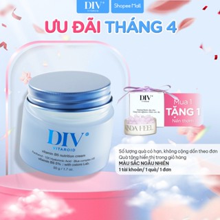 Kem Dưỡng Ẩm Làm Dịu Da DIV 5% Panthenol Vitamin B5 Giữ Ẩm Và Tăng Cường Hàng Rào Bảo Vệ Da 50g