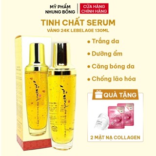 Serum Dưỡng Trắng, Tinh Chất Vàng 24k Labelage Giúp Dưỡng Ẩm Chống Lão Hóa Căng Bóng Da 130ml