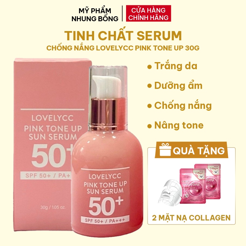 Tinh Chất Serum Chống Nắng Trắng Da Căng Bóng Cellapy Hàn Quốc Pink Tone Up Ampoule SPF50+ PA++++