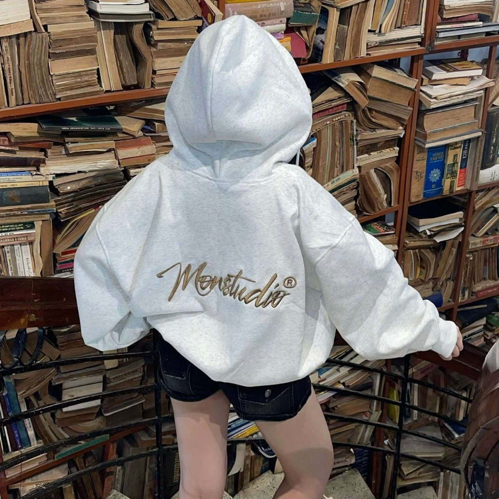 [ DEAL MẪU MỚI ] Mon Studio – Áo Khoác Nỉ Hoodie ZIP BOXY Tay Dơi Có Nút Bấm Form Rộng Nam Nữ Unisex S065 ZIP | BigBuy360 - bigbuy360.vn