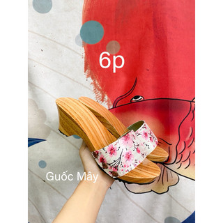 Guốc Gỗ Guốc Mộc Đế Cao