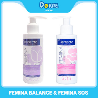  Dung dịch vệ sinh phụ nữ Perfecta Femina SOS và Perfecta Femina BALANCE 
