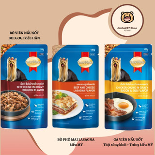Pate SmartHeart cho chó mọi lứa tuổi gói 130g