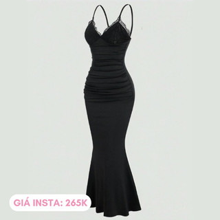Đầm body đuôi cá cúp ngực ren (giá ig 270k) (bảng size ở cuối)