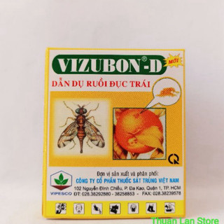VIZUBON-D Dẫn Dụ Diệt Ruồi Đục Trái( hộp gồm 2 lọ 10ml )