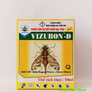 VIZUBON-D Dẫn Dụ Diệt Ruồi Đục Trái( hộp gồm 2 lọ 10ml )