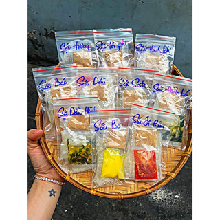 Set 10 bánh tráng mix 10 vị mini