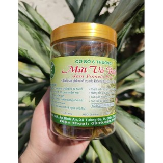 Mứt Vỏ Bưởi Sấy Dẻo Vị Chua Ngọt Không Đắng, Vị The Nhẹ Dễ Ăn
