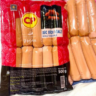 Xúc xích CP Vealz gói 500g gồm 10 cây