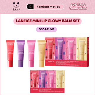 Bộ Son Dưỡng Mini Lip Glowy Balm Set căng mọng môi