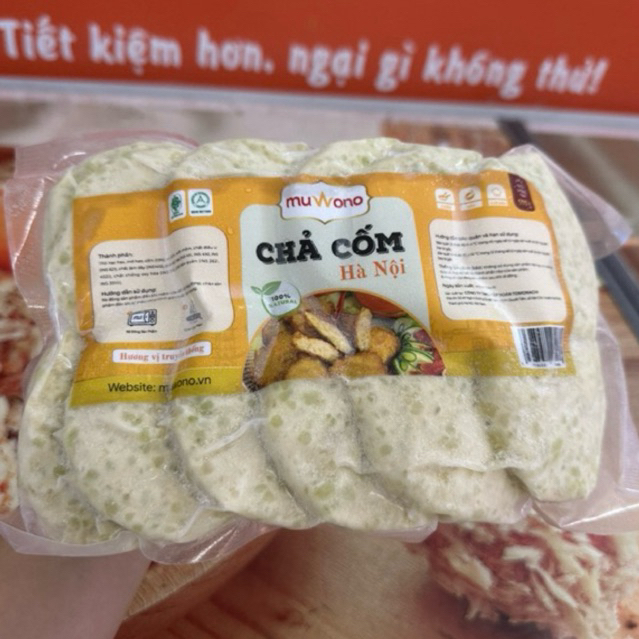 CHẢ CỐM HÀ NỘI RẺ 500G/12 MIẾNG