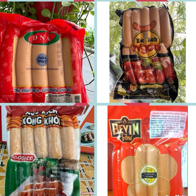 XÚC XÍCH XÔNG KHÓI 500G/10 CÂY