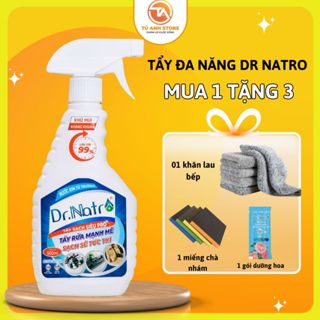 Tẩy đa năng Dr natro tẩy sạch mọi vết bẩn công nghệ ion từ trường 500ml  - Tuanhstore
