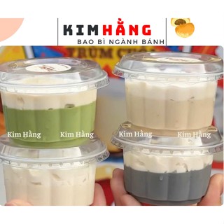Combo 100 ly rau câu hoa mai 110ml giá rẻ , ly hấp bánh plan