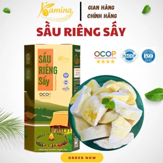 Sầu riêng tự nhiên sấy thăng hoa thơm ngon giòn xốp, Hộp 40gram - Kamina Store