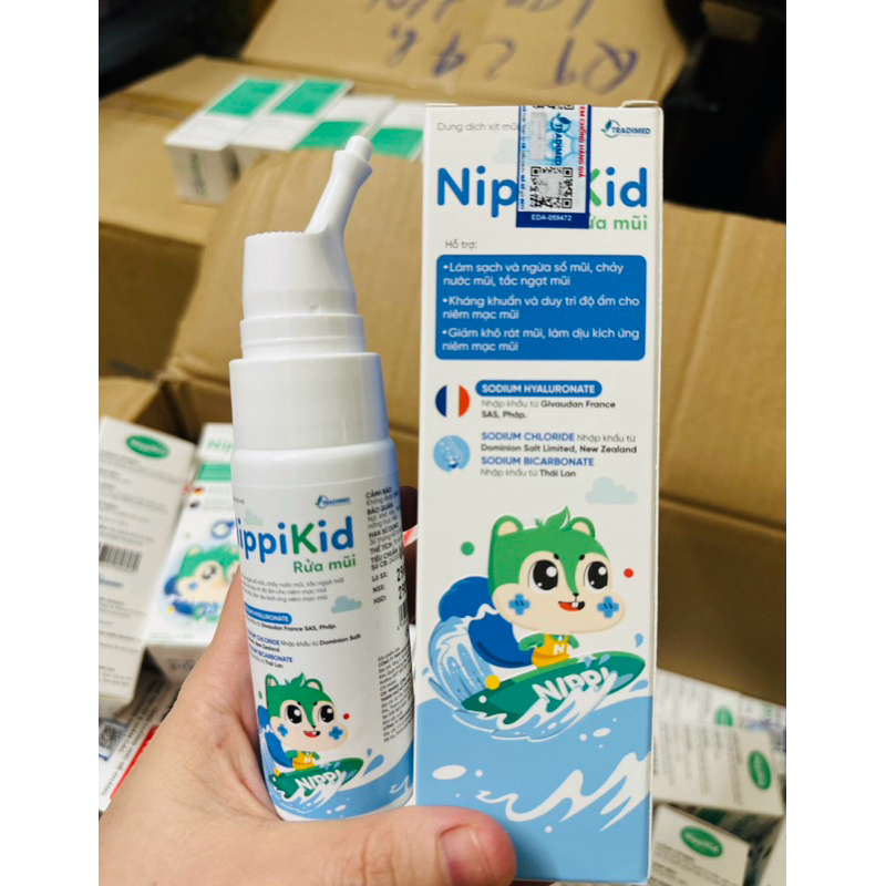 CHÍNH HÃNG) Dung Dịch Xịt Vệ Sinh Mũi Nano Ocean Spray / Ocean Spray Baby Hỗ Trợ Sổ Mũi, Ngạt Mũi, V